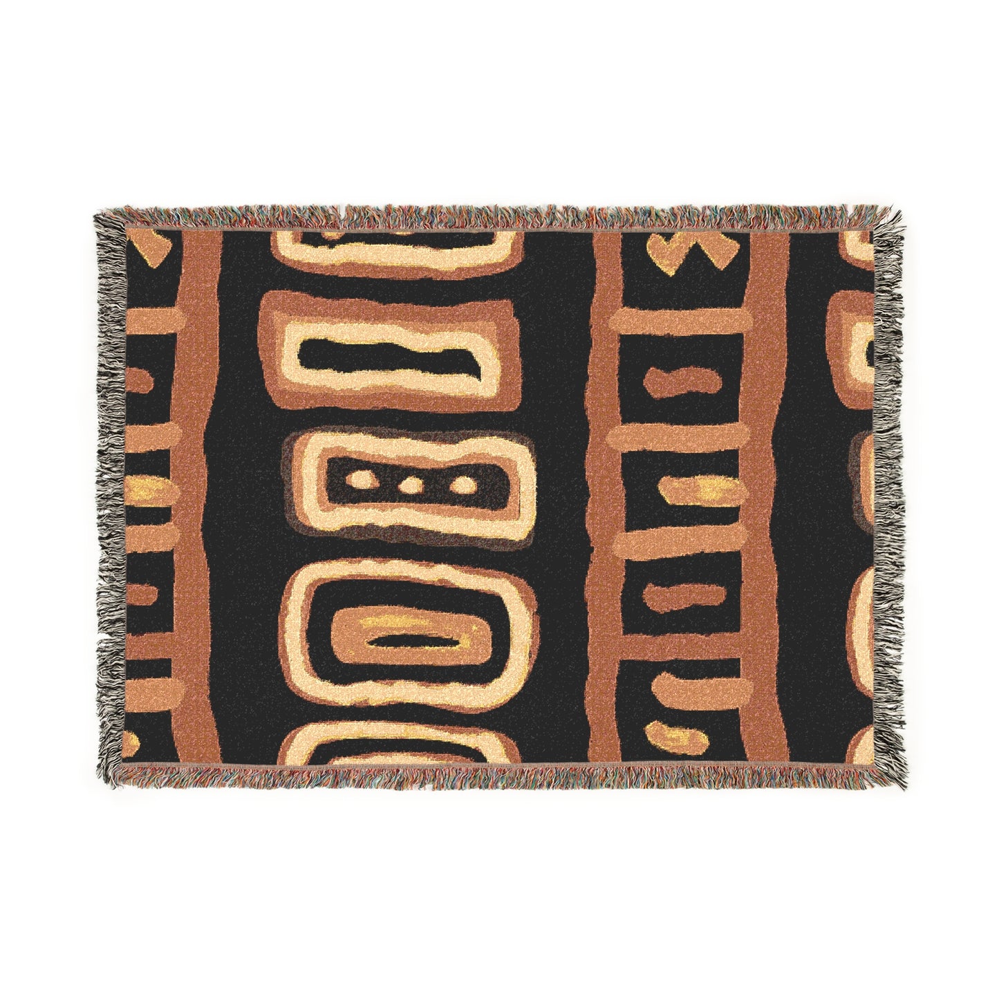 Modern Abstract Afrocentric Art Woven Throw Blanket - Xtreme Shopper