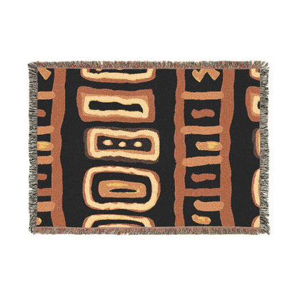 Modern Abstract Afrocentric Art Woven Throw Blanket - Xtreme Shopper