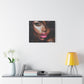 I'm Parched Afrocentric Black Woman Art Canvas Wall Print