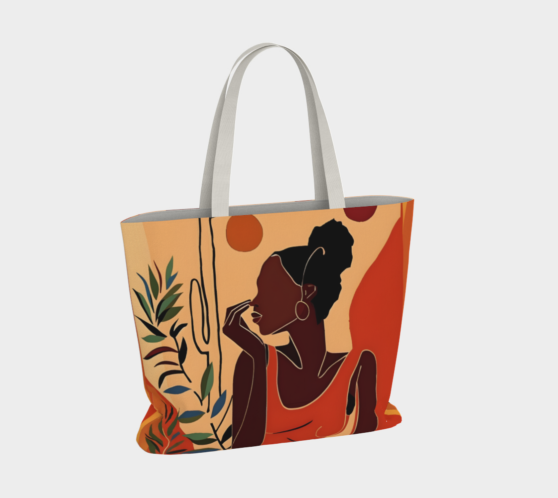 The Weekend Premium Large Heavyweight Canvas Shopping Tote Bag