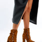 Fremont Leopard Print Chunky Boots - Xtreme Shopper