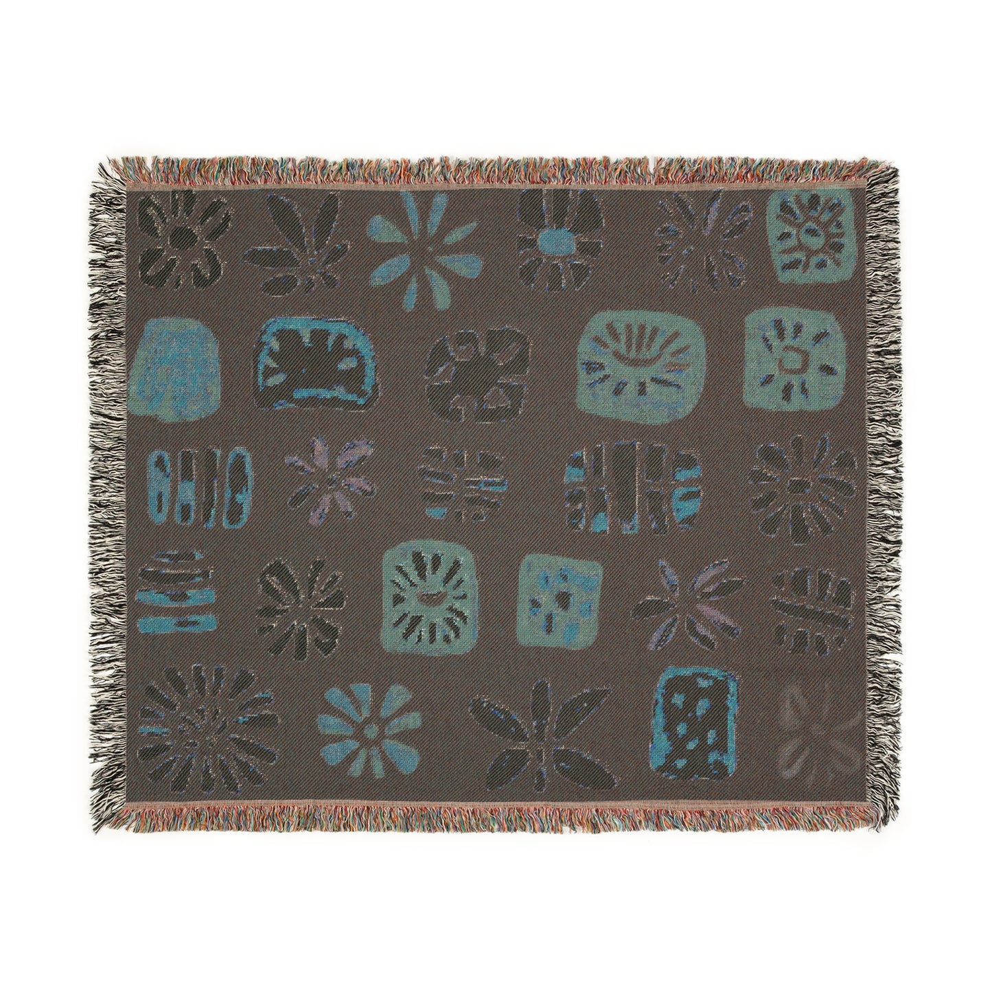 Abstract Afrocentric Art Woven Throw Blanket - Xtreme Shopper