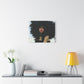 Mary Afrocentric Black Woman Art Canvas Wall Print