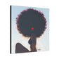 I Am That Chick Afrocentric Black Woman Abstract Fantasy Art Canvas Wall Print - Xtreme Shopper
