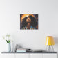 Please Deliver Me Peace The Moment Afrocentric Black Woman Spiritual Art Canvas Wall Print