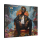 SurrealFlyism Afrocentric Black Man Art Canvas Wall Print