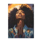 Please Deliver Me Peace The Moment Afrocentric Black Woman Spiritual Art Canvas Wall Print