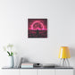 It Rises in the East Afrocentric Black Woman Abstract Art Canvas Wall Print