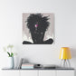 I Know You See Me Afrocentric Black Woman Abstract Art Canvas Wall Print