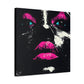 Anticipation Black Woman Art Canvas Wall Print