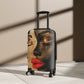 Peaceful Days Black Woman Art Hardshell Hardside Lockable Spinner Suitcase
