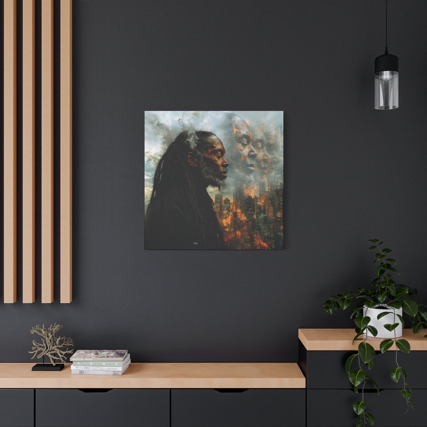 Canvas Wall Print - We Remember Black Art