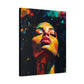 The Rapture Black Woman Abstract Artwork Canvas Wall Print