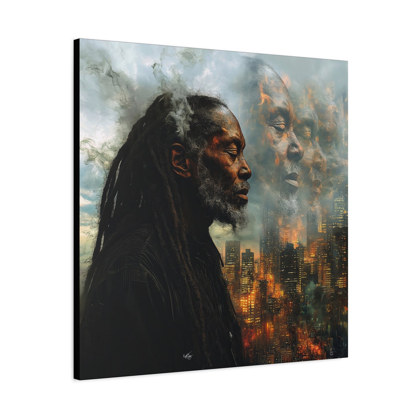 Canvas Wall Print - We Remember Black Art