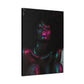 Sometimes It's A Little Hot Afrocentric Black Woman Art Canvas Wall Print