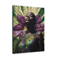 Blooming With Beauty Afrocentric Black Woman Inspirational Spiritual Art Canvas Wall Print