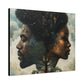 Together We Grow Afrocentric Black Art Canvas Wall Print - Xtreme Shopper