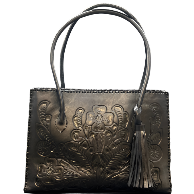 The Amy Boho Leather Tote Bag