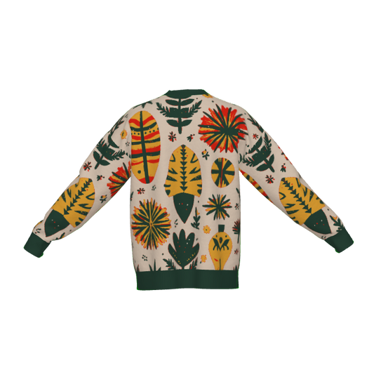 African Ornaments Holiday Crewneck Sweater - Xtreme Shopper