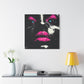 Anticipation Black Woman Art Canvas Wall Print