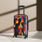 Girlfriends In Abstract Black Woman Art Hardshell Hardside Lockable Spinner Suitcase