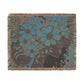 Flowery Thoughts Black Woman Art Woven Throw Blanket
