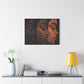 Shades Of Beauty Black Woman Art Canvas Wall Print - Xtreme Shopper