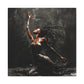 Dance In The Dark Afrocentric Black Woman Art Canvas Wall Print