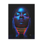 My Future Is Brighter Than The Darkness Black Woman Art Canvas Wall Print