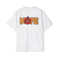 Nope Not Today Streetwear Statement Unisex Heavyweight Cotton Oversized T-Shirt