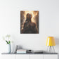 Please Listen To My Prayers Afrocentric Black Inspirational Spiritual Art Canvas Wall Print - Xtreme Shopper