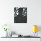 Rainy Days Aren't That Bad Afrocentric Black Man Art Canvas Wall Print