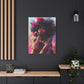 Lord Not Today Afrocentric Black Woman Abstract Art Canvas Wall Print