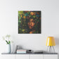 Mother Nature In Full Bloom Afrocentric Black Woman Fantasy Art Canvas Wall Print - Xtreme Shopper