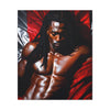 Him Afrocentric Black Artwork Canvas Wall Print