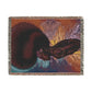 Afro Angel Woven Throw Blanket