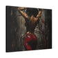 Private Dancer Afrocentric Black Woman Art Canvas Wall Print