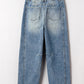 Denim Vintage Washed Seam Shift Jeans - Xtreme Shopper