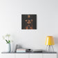 At The End Of The Day Afrocentric Black Woman Art Canvas Wall Print