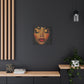 Just Meditate On It Black Woman Art Canvas Wall Print
