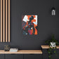 Fashion Is King Afrocentric Black Art Canvas Wall Print
