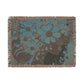 Flowery Thoughts Black Woman Art Woven Throw Blanket