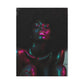 Sometimes It's A Little Hot Afrocentric Black Woman Art Canvas Wall Print