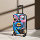 Painted In Sight Black Woman Art Hardshell Hardside Lockable Spinner Suitcase