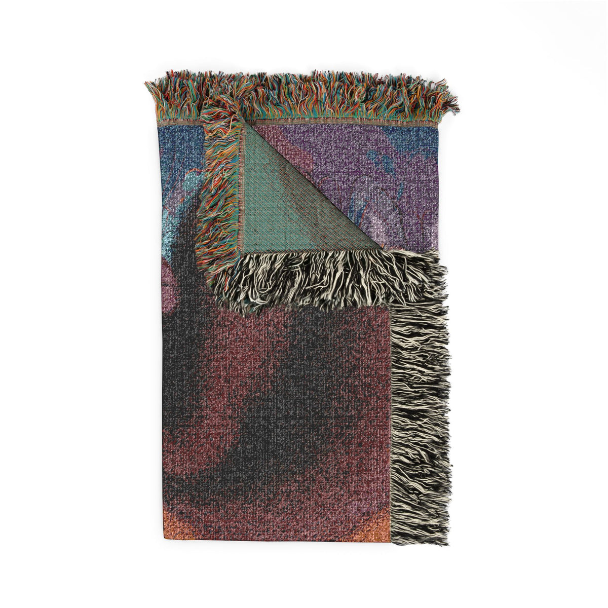 Afro Angel Woven Throw Blanket