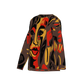 A Little Abstract Afrocentric Crewneck Women's Sweater