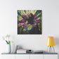 Blooming With Beauty Afrocentric Black Woman Inspirational Spiritual Art Canvas Wall Print