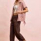 BiBi Boho Washed Terry Pants with Pockets - Xtreme Shopper
