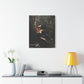 Dance In The Dark Afrocentric Black Woman Art Canvas Wall Print
