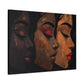 Shades Of Beauty Black Woman Art Canvas Wall Print - Xtreme Shopper